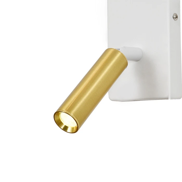 598/1A White/Brass Escada