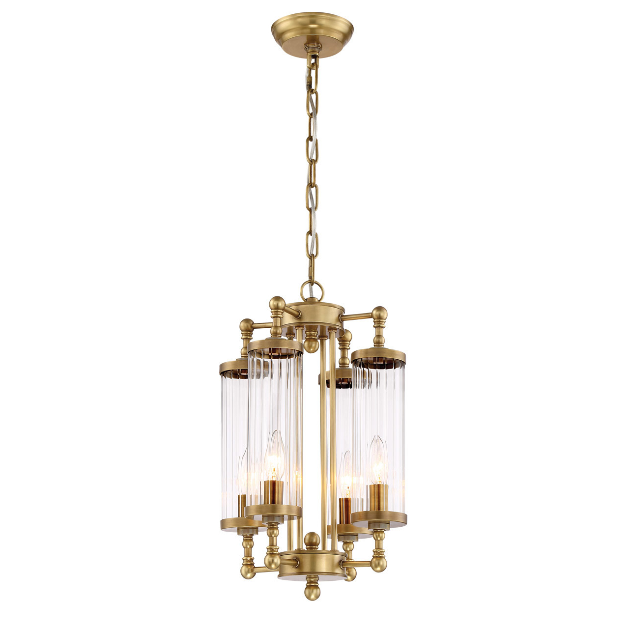 BC404-4 brass Delight Collection