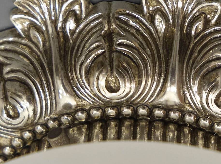 0580/1 ANTIQUE SILVER Nervilamp
