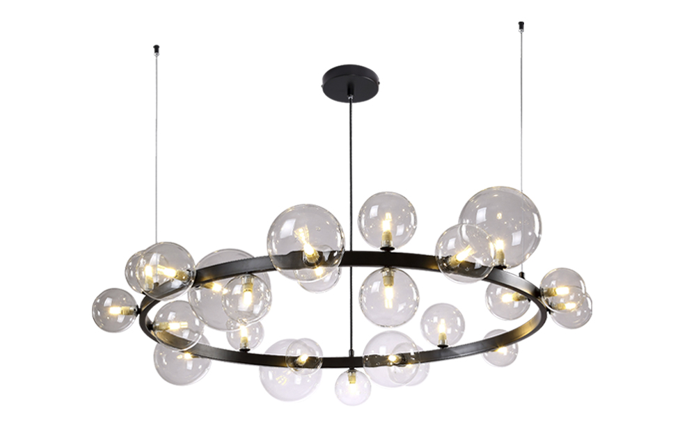 AGATA SP24 V2 BLACK/TRANSPARENTE Crystal Lux