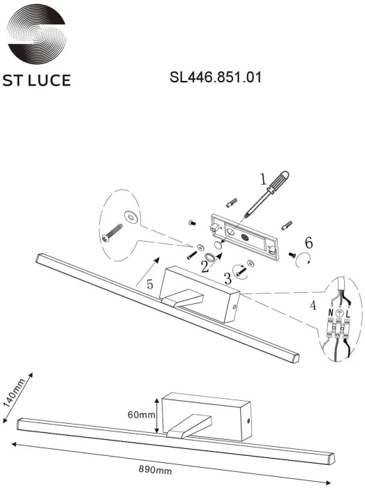 SL446.851.01 ST Luce