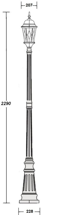 91409M Bl ромб Oasis Light