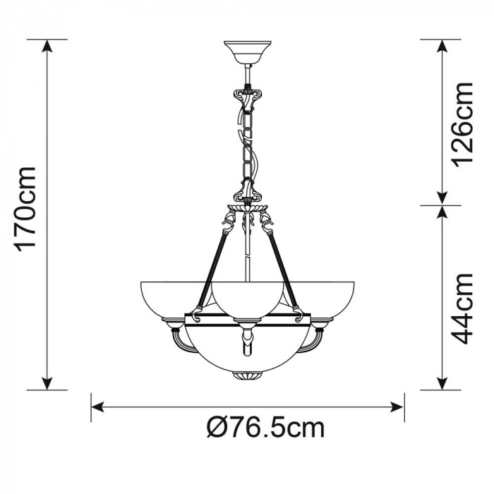 A3777LM-3-2AB Arte Lamp
