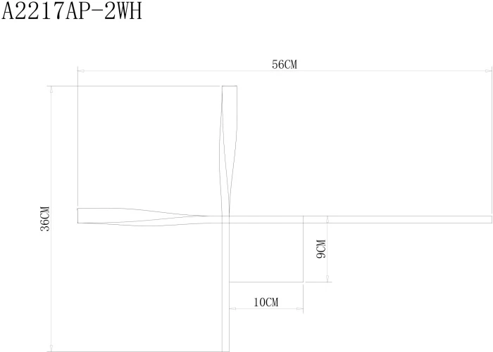A2217AP-2WH Arte Lamp