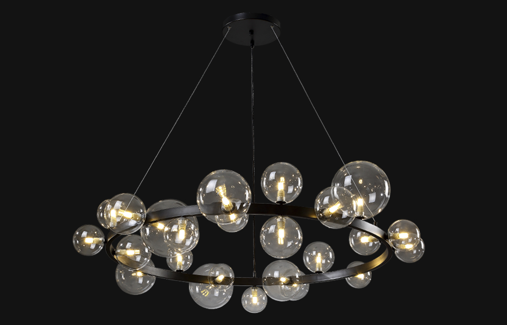 AGATA SP24 V2 BLACK/TRANSPARENTE Crystal Lux