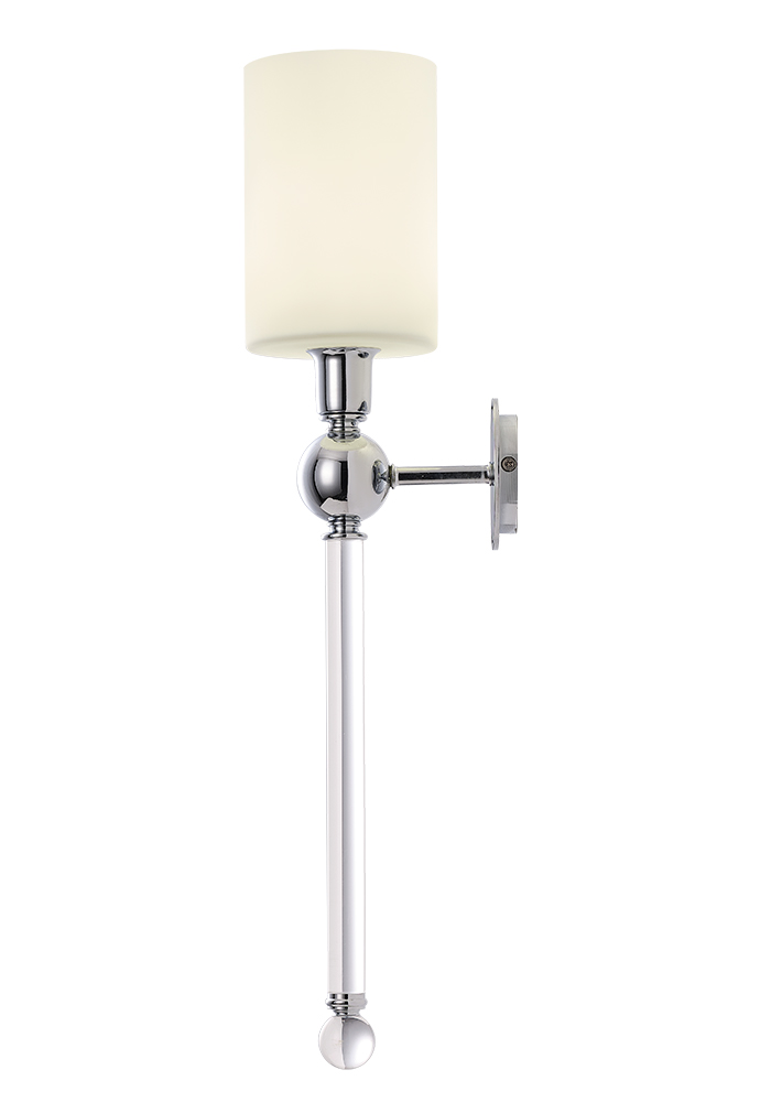 MIRABELLA AP1 CHROME/WHITE Crystal Lux
