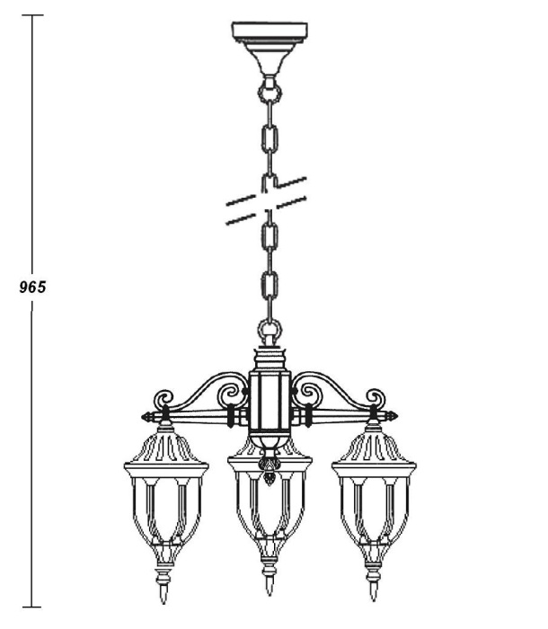 92170/3 Bl Oasis Light