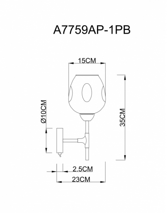 A8390AP-1AB Arte Lamp