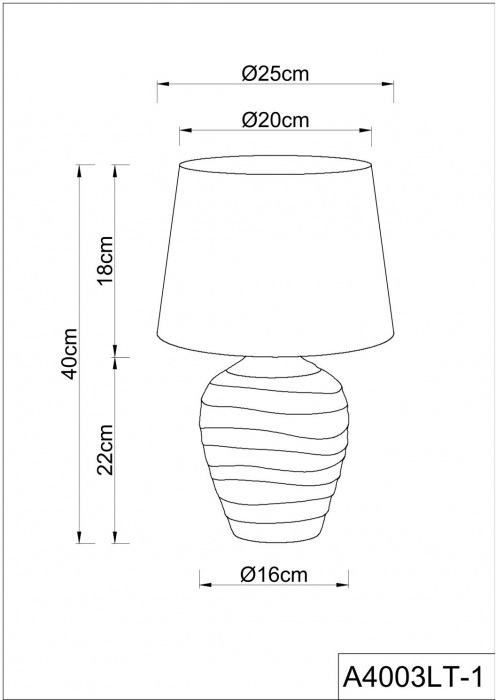 A4003LT-1CC Arte Lamp