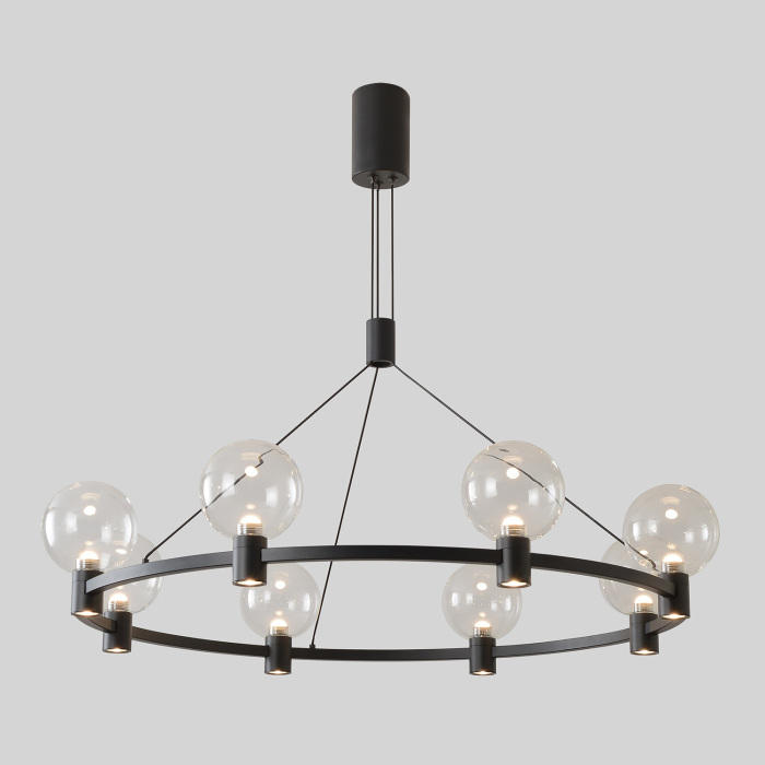DUET SP56W LED BLACK Crystal Lux