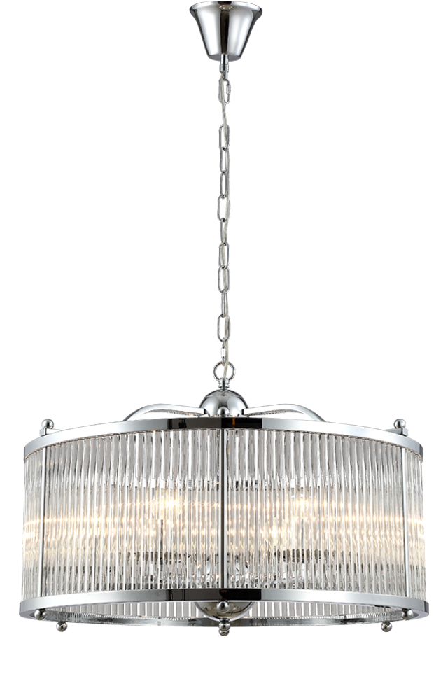 TADEO SP6 D600 CHROME/TRANSPARENTE Crystal Lux