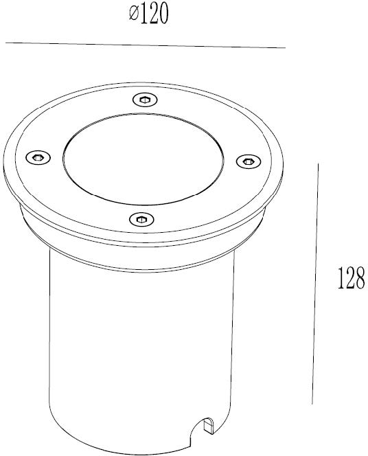 W77253 SS Oasis Light
