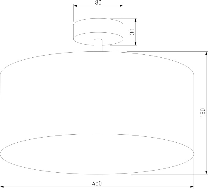 6247 Rondo Linen TK Lighting