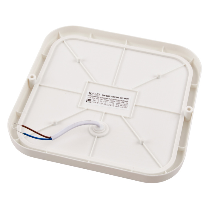 ULW-Q229 24W/6500K IP65 WHITE Volpe