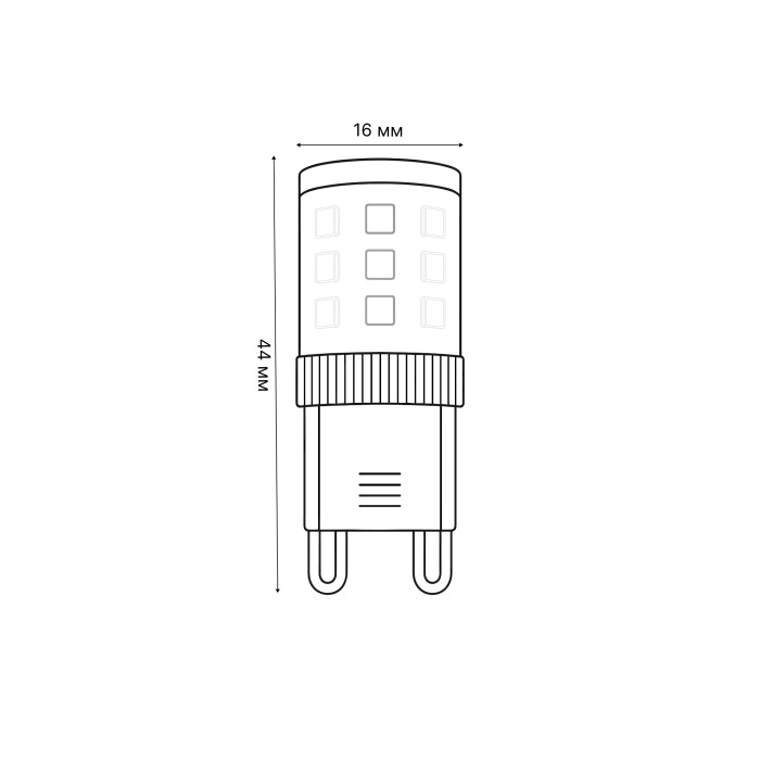 LED-JCD-4,5W/3000K/G9/CL/SLS_