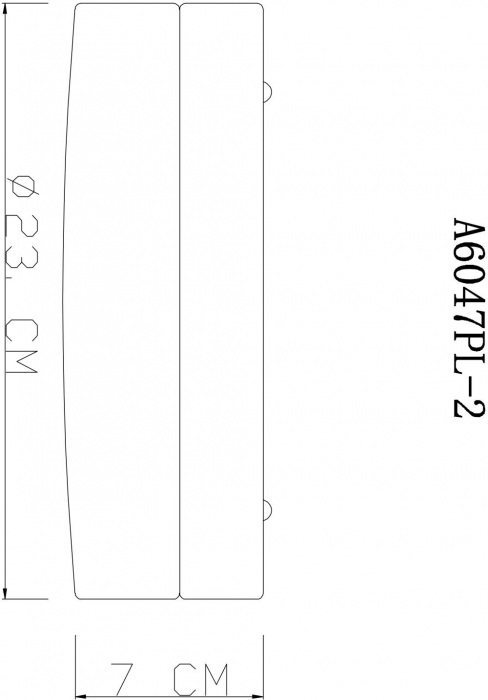 A6047PL-2AB Arte Lamp