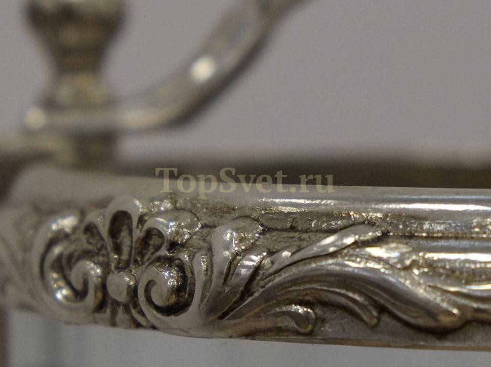 L02/3 ANTIQUE SILVER Nervilamp