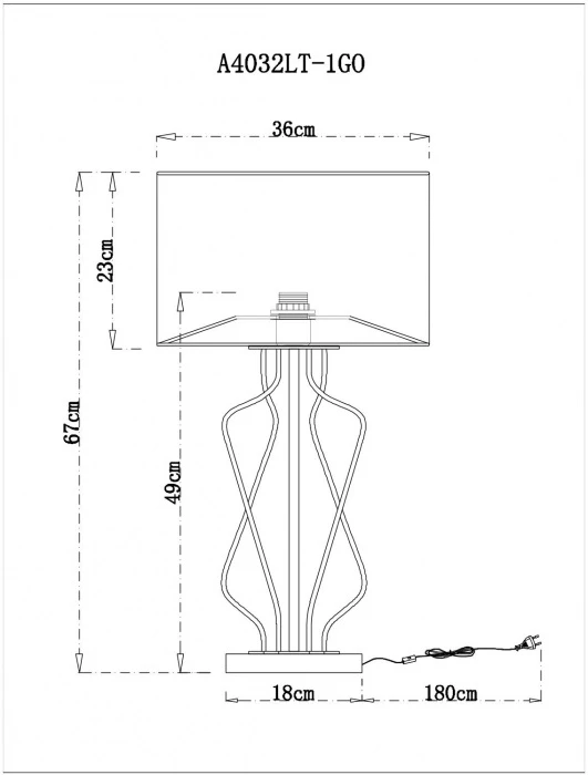 A4032LT-1GO Arte Lamp