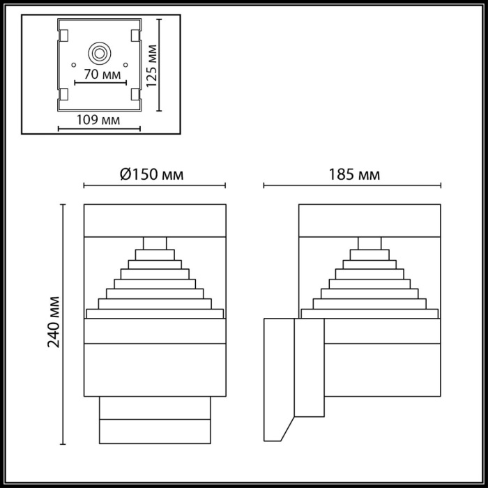 7140/20WL Odeon Light