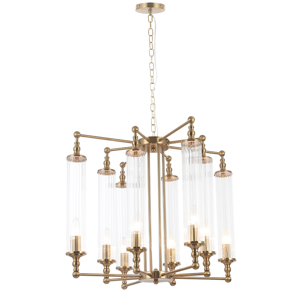 TOMAS SP8 D650 BRASS Crystal Lux