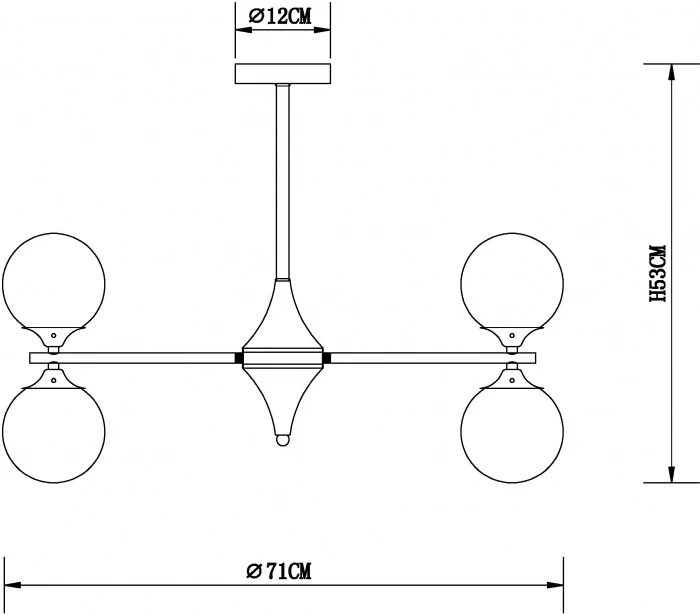A3649PL-10PB Arte Lamp