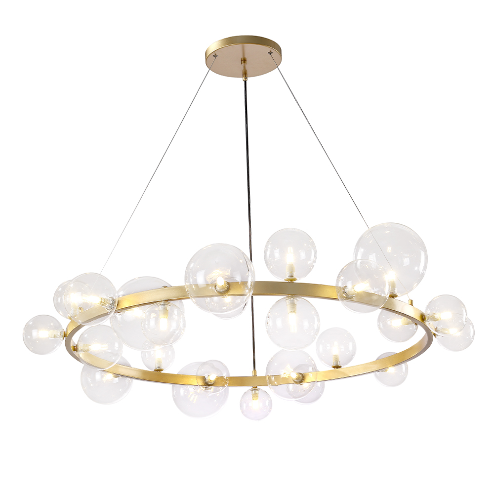 AGATA SP24 V2 GOLD/TRANSPARENTE Crystal Lux