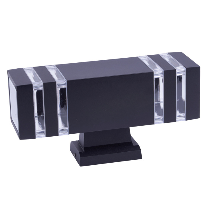 UUL-S24A 2x60W/E27 IP65 BLACK Uniel