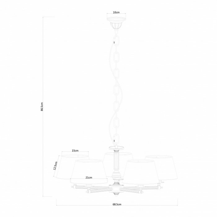 A2273LM-5AB Arte Lamp