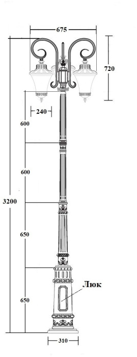 86410B/18L E7 Bl Oasis Light