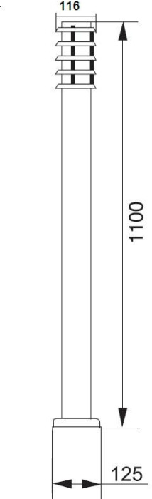 75820-1100 SS Oasis Light