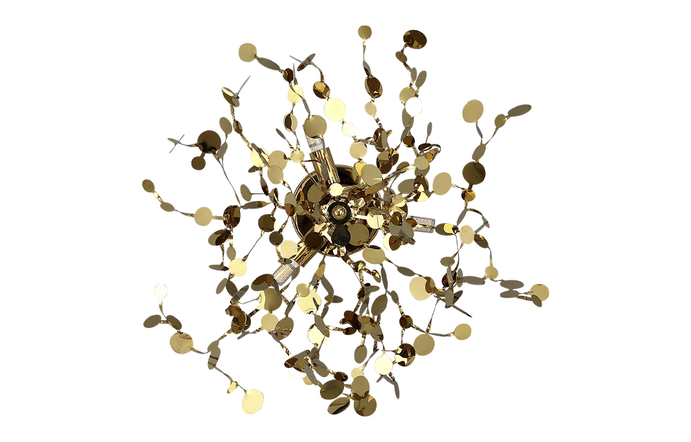 GARDEN AP-PL3 D400 GOLD Crystal Lux