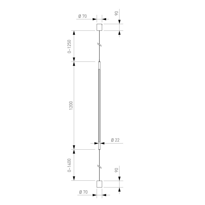 604051 LED 4000К черный