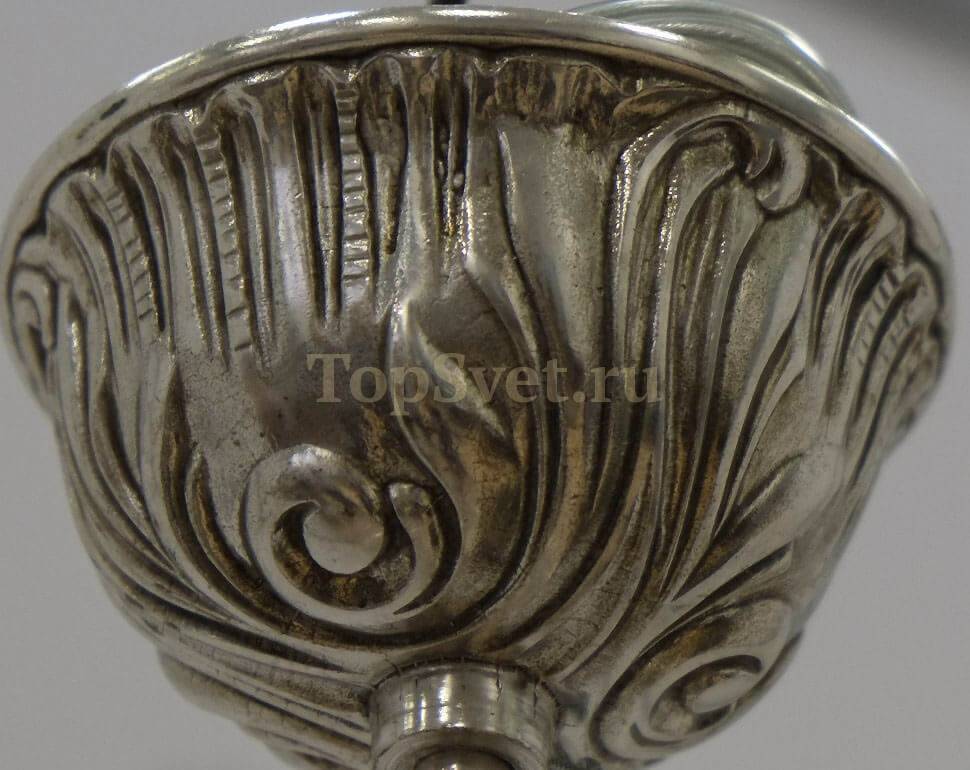 L02/3 ANTIQUE SILVER Nervilamp
