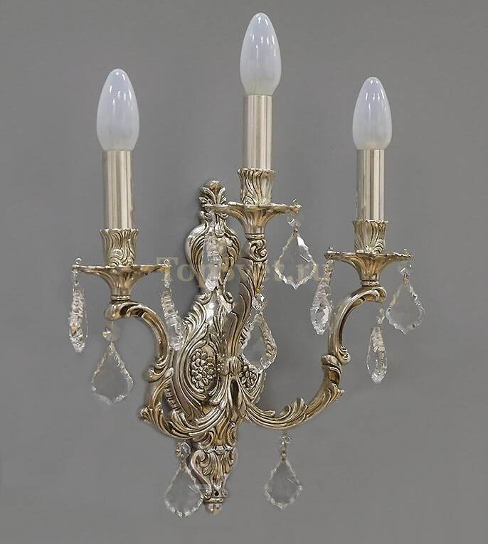 A 24 ANTIQ SILVER Nervilamp