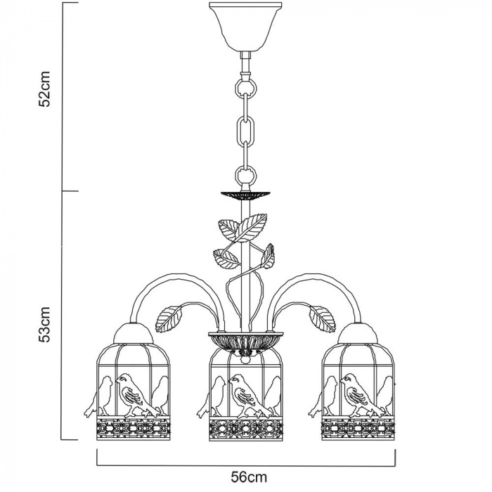 A5090LM-5WG Arte Lamp