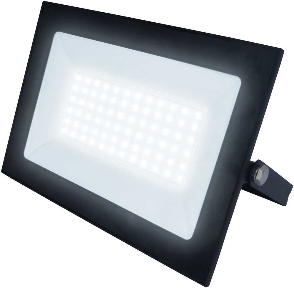 ULF-F21-70W/4000K IP65 200-250В BLACK Uniel
