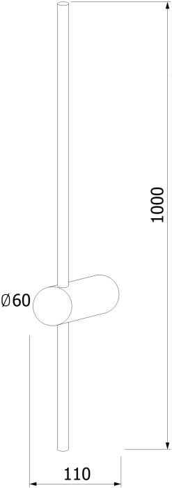 MRL LED 1121 черный Elektrostandard