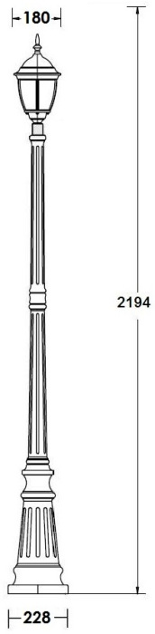 91209S Bl Oasis Light