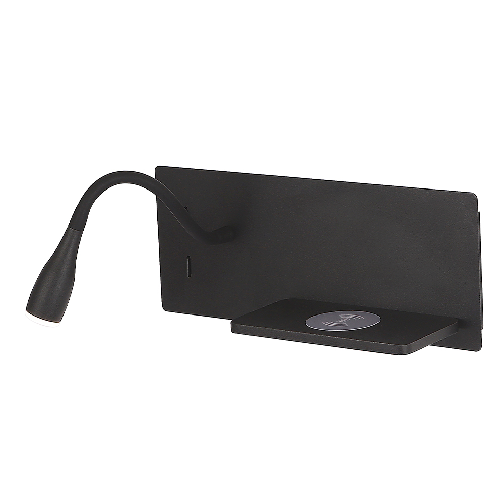 CLT 217W Qi+USB BL Crystal Lux