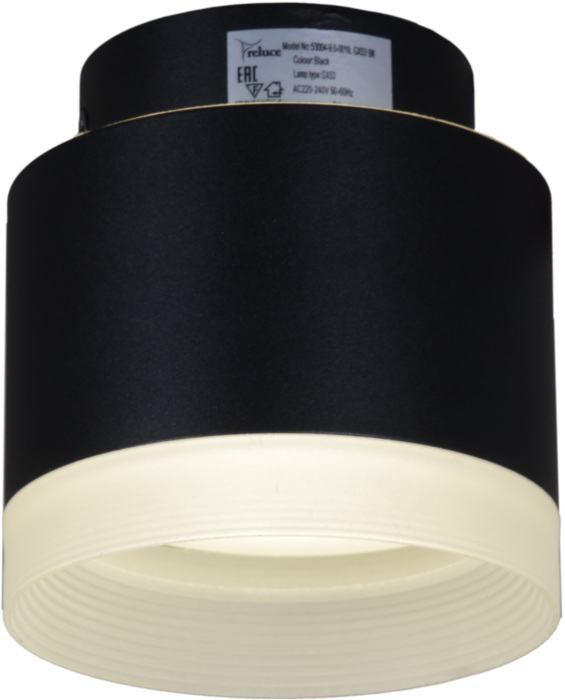 53004-9.5-001IL GX53+LED3W BK Reluce
