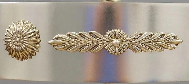 962/6 PL ANTIQ.SILVER Nervilamp