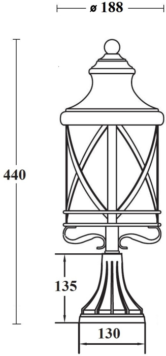 84804 Bl Oasis Light