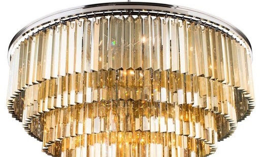 KR0387P-10A chrome/amber Delight Collection