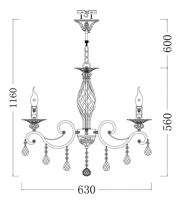 ARM247-06-G Maytoni