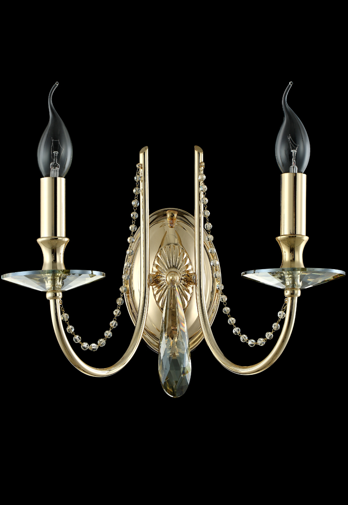 VICTORIA AP2 GOLD/AMBER Crystal Lux