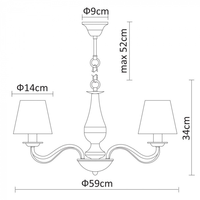 A9368LM-5AB Arte Lamp