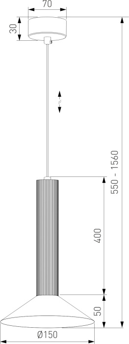 50315 LED 3000K белый