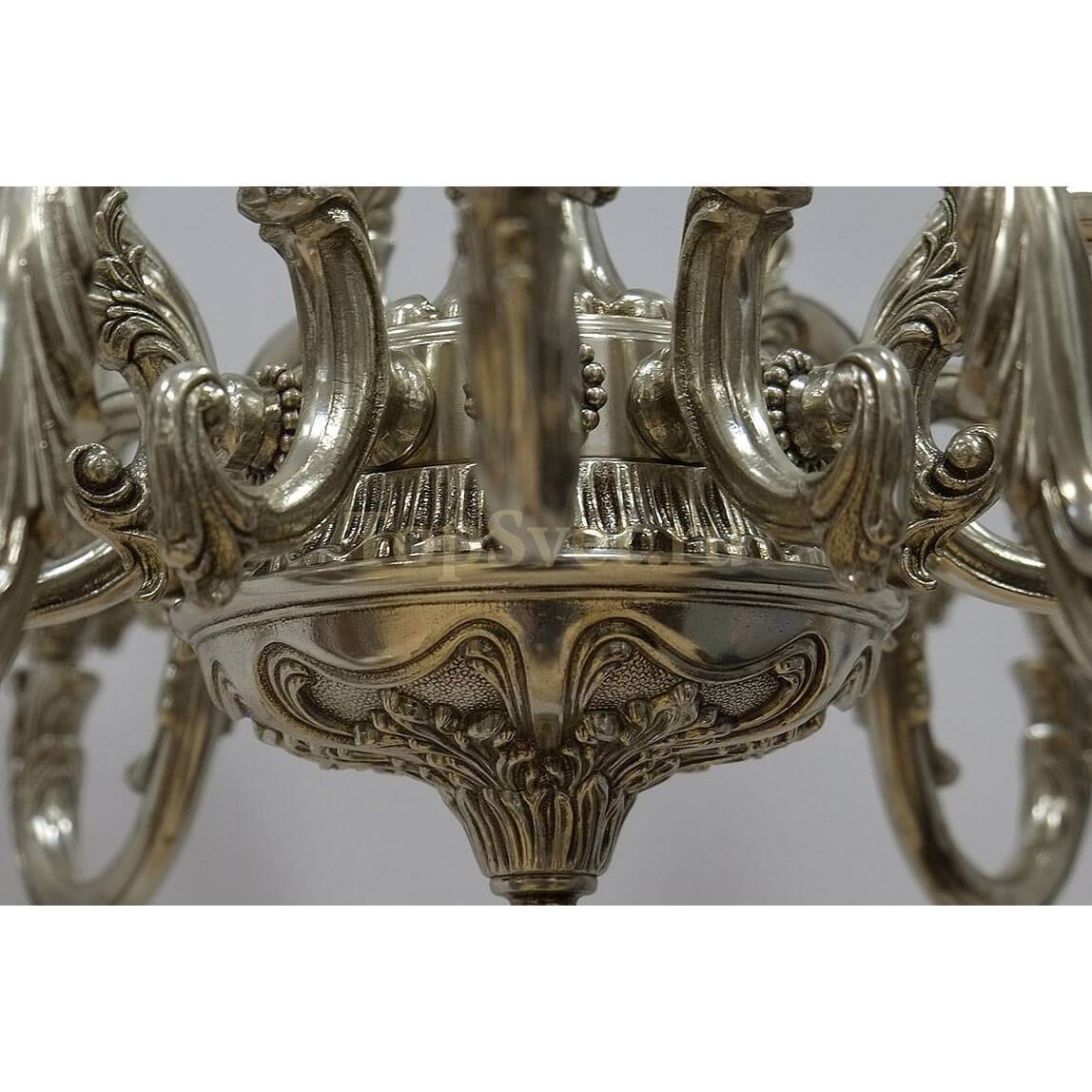 1630/6+6 ANTIQUE SILVER Nervilamp
