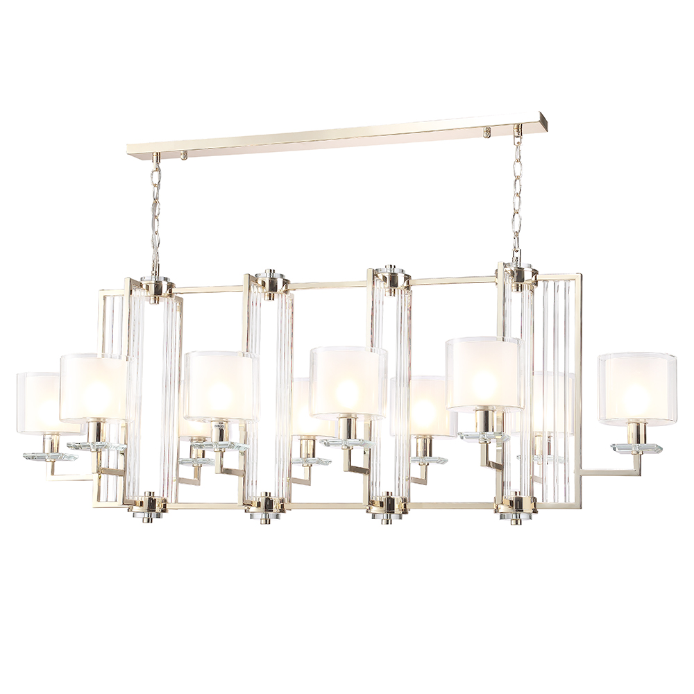 NICOLAS SP10 L1300 GOLD/WHITE Crystal Lux