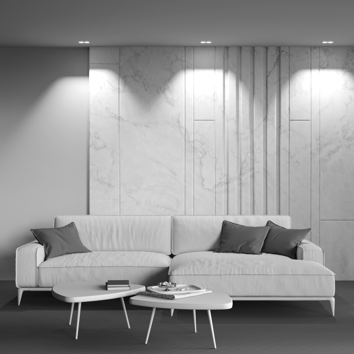 DL043-02-10W4K-SQ-W Maytoni